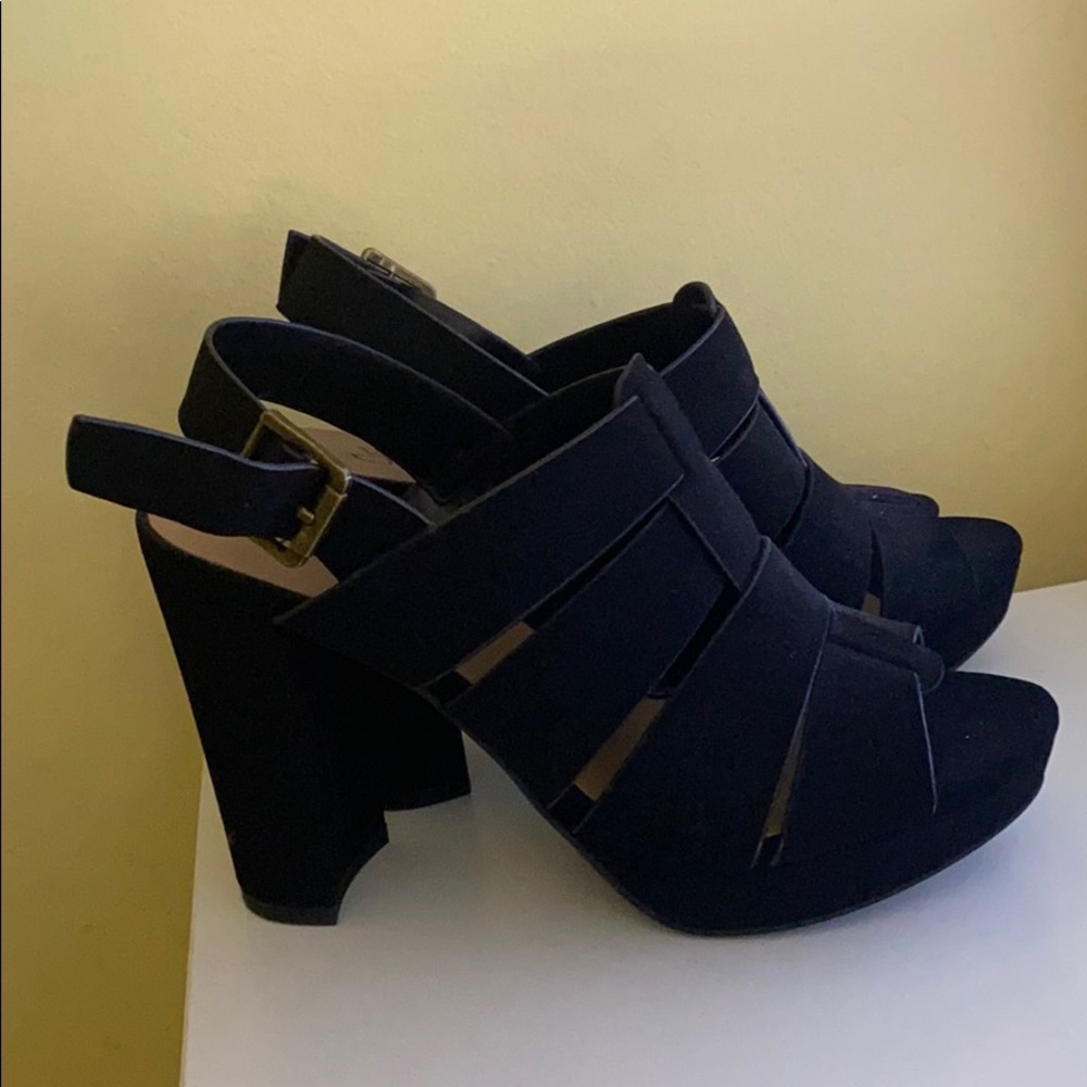 Black heels